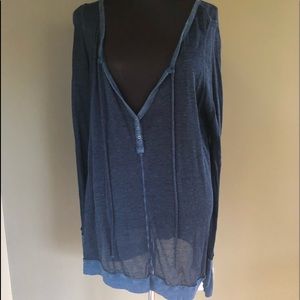 2 -yes TWO!  We The Free oversized linen blend top